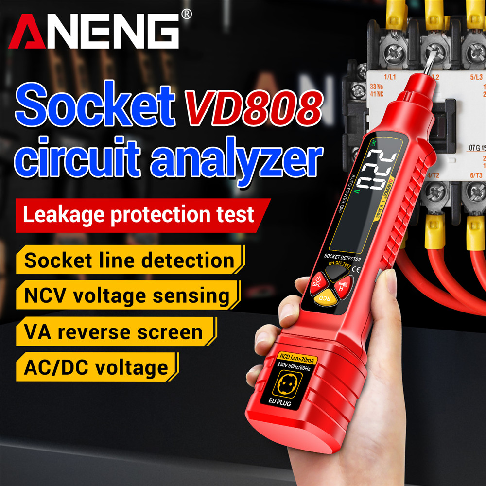 Power Tools Voltage - Testeur de puissance de prise ANENG