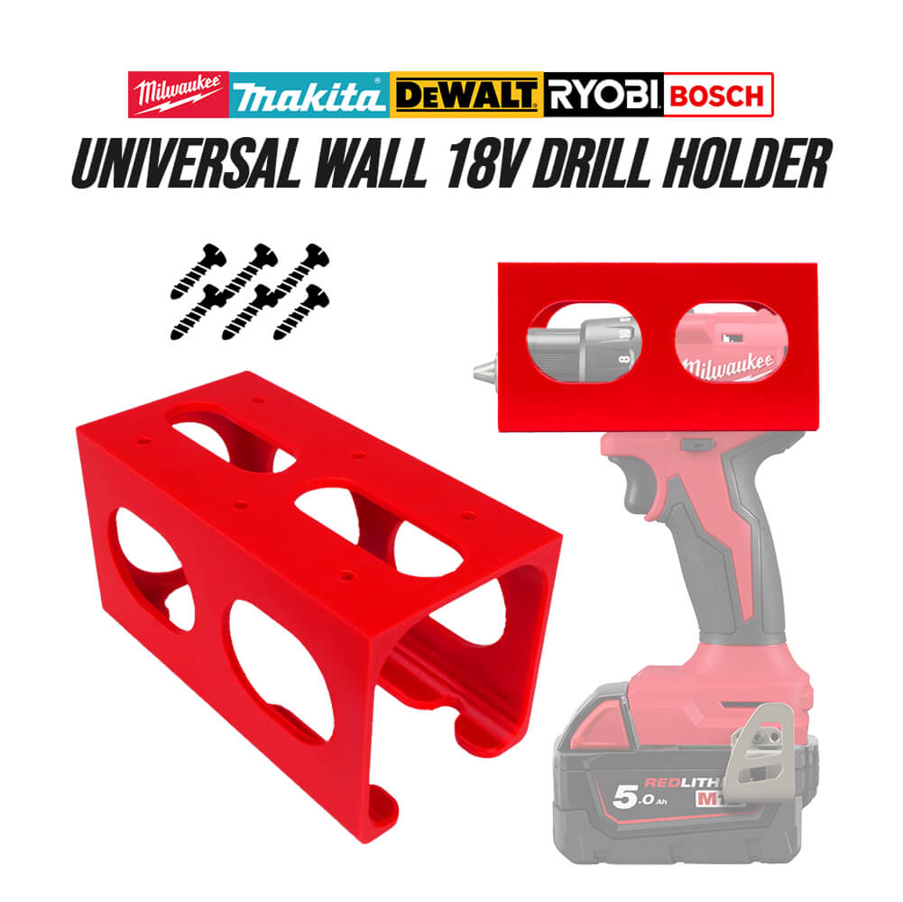 Power Tools Storage - Support mural universel pour perceuse 18V,