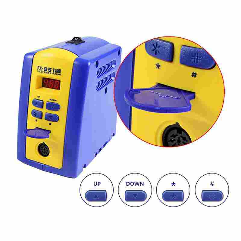 Power Tools Toolstation - Station de soudage numérique FX951 75W