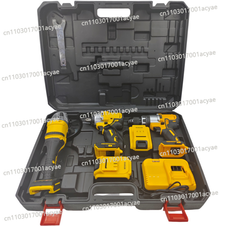 Combo Power Tools - Ensemble combiné meuleuse d'angle et perceuse