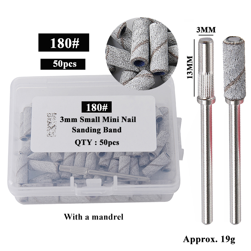 Power Tools Total - Mini bandes abrasives de 3mm avec