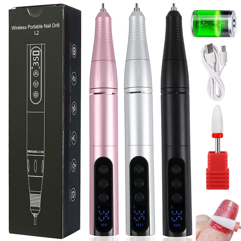 Combo Power Tools - Stylo perceuse à ongles sans fil