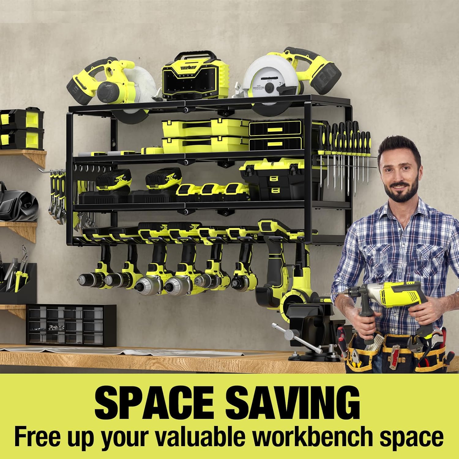 Organisateur mural pour outils - Power Tools Storage avis et prix