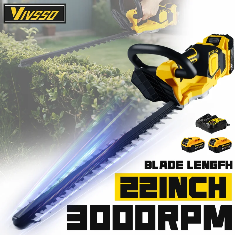 VIVSSO taille-haie électrique  - Power Tools Universal Battery avis et prix