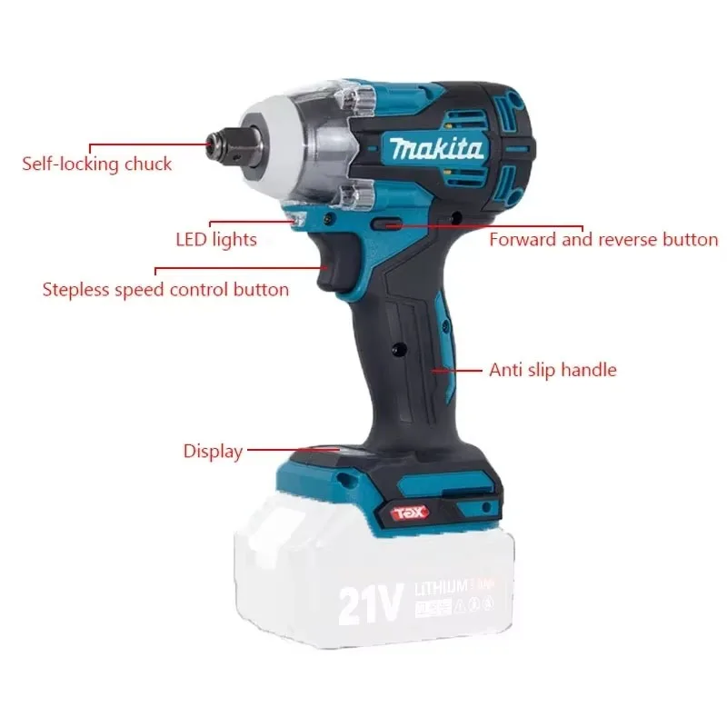 Makita TW004G 630N.m – tournev - Power Tools Universal Battery avis et prix