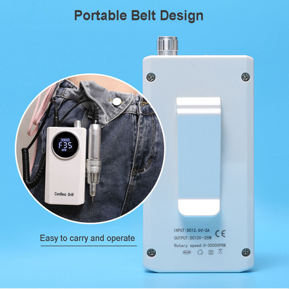 Perceuse à ongles Rechargeable - Combo Power Tools avis et prix